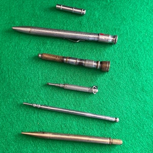 Vintage Mechanical Pencils And Lead Holder