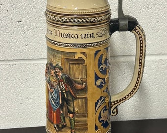 Rare 1897 German Stein Jubilee Jug Presented To Montrose Golf Club By John Reid