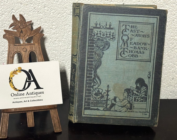 Rare Book - The Castaways Of Meadow Bank By Thomas Cobb