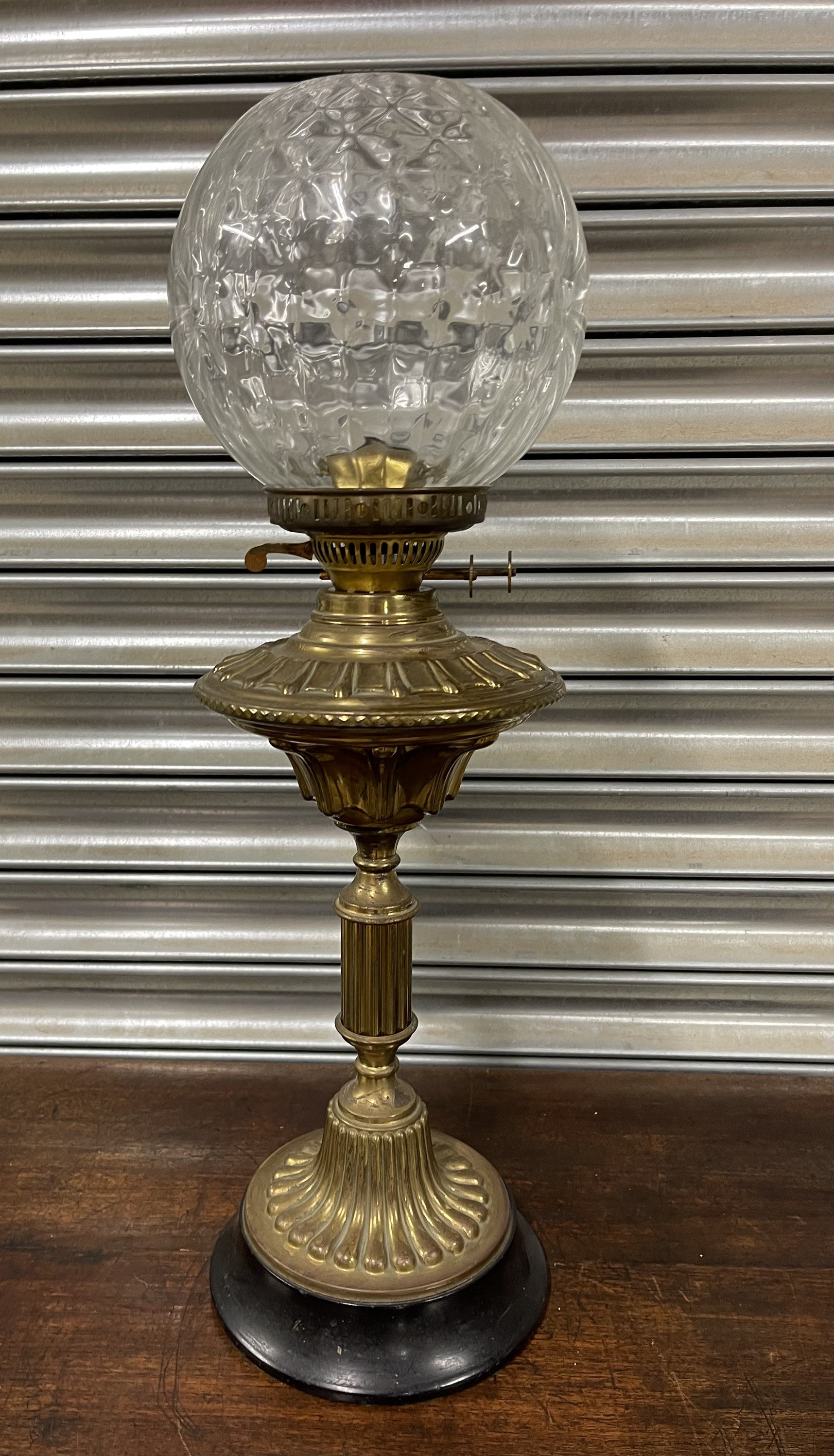 Lovely Ornate Victorian Duplex Oil Lamp With Glass Shade A/F Etsy