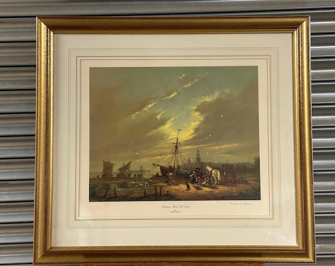 Gudrun Sibbons – Bringing Back the Catch Limited Edition Print 15/850 - signed by artist