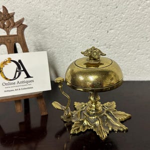 Gorgeous 19th Century French Table Bell
