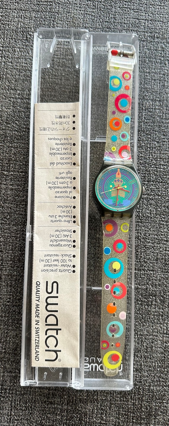 SARI GM111 Vintage Swatch Watch 1993 Swiss Made Vintage Watch Etsy Canada