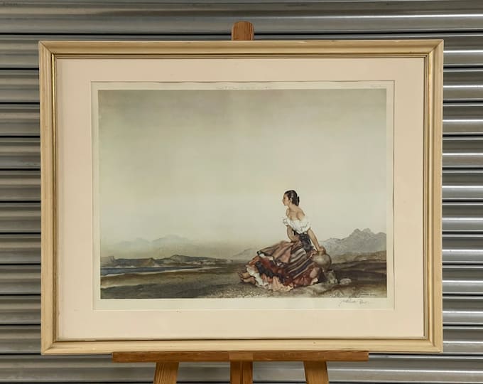 Sir William Russell Flint 1953 Signed Limited Edition of 660 Print Titled ‘Esperanza’