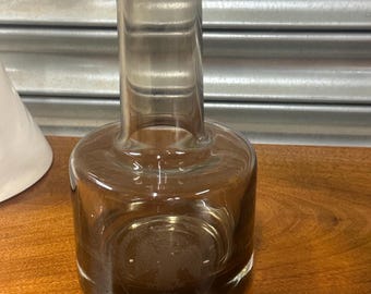 1970s Caithness Morven Style Glass Open Top Decanter – Eagle Mark 1737