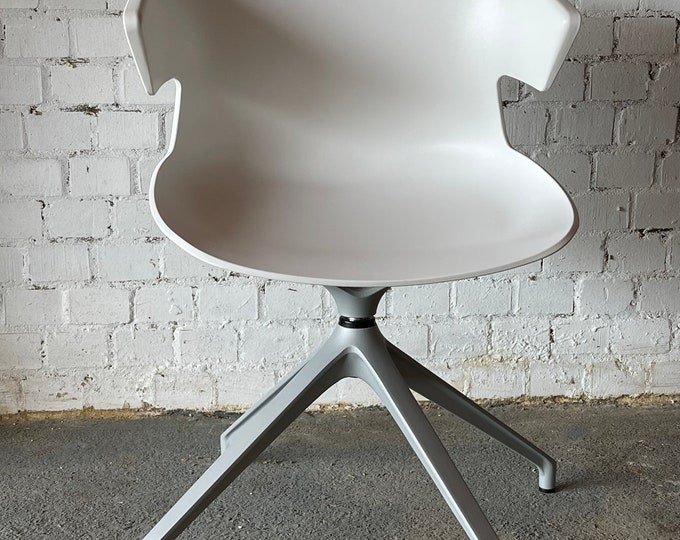 Fabulous COVE Designed by Dorigo Design White Swivel Office Chair.