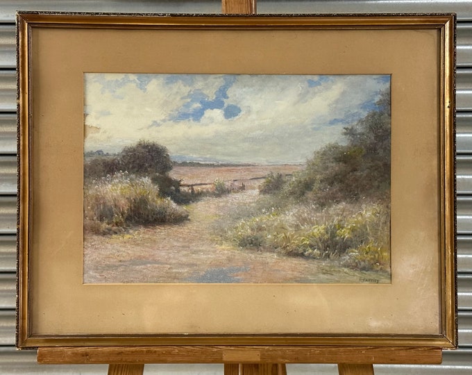 Late 19th Century Landscape Watercolour By Richard Hartley (1841-1921)