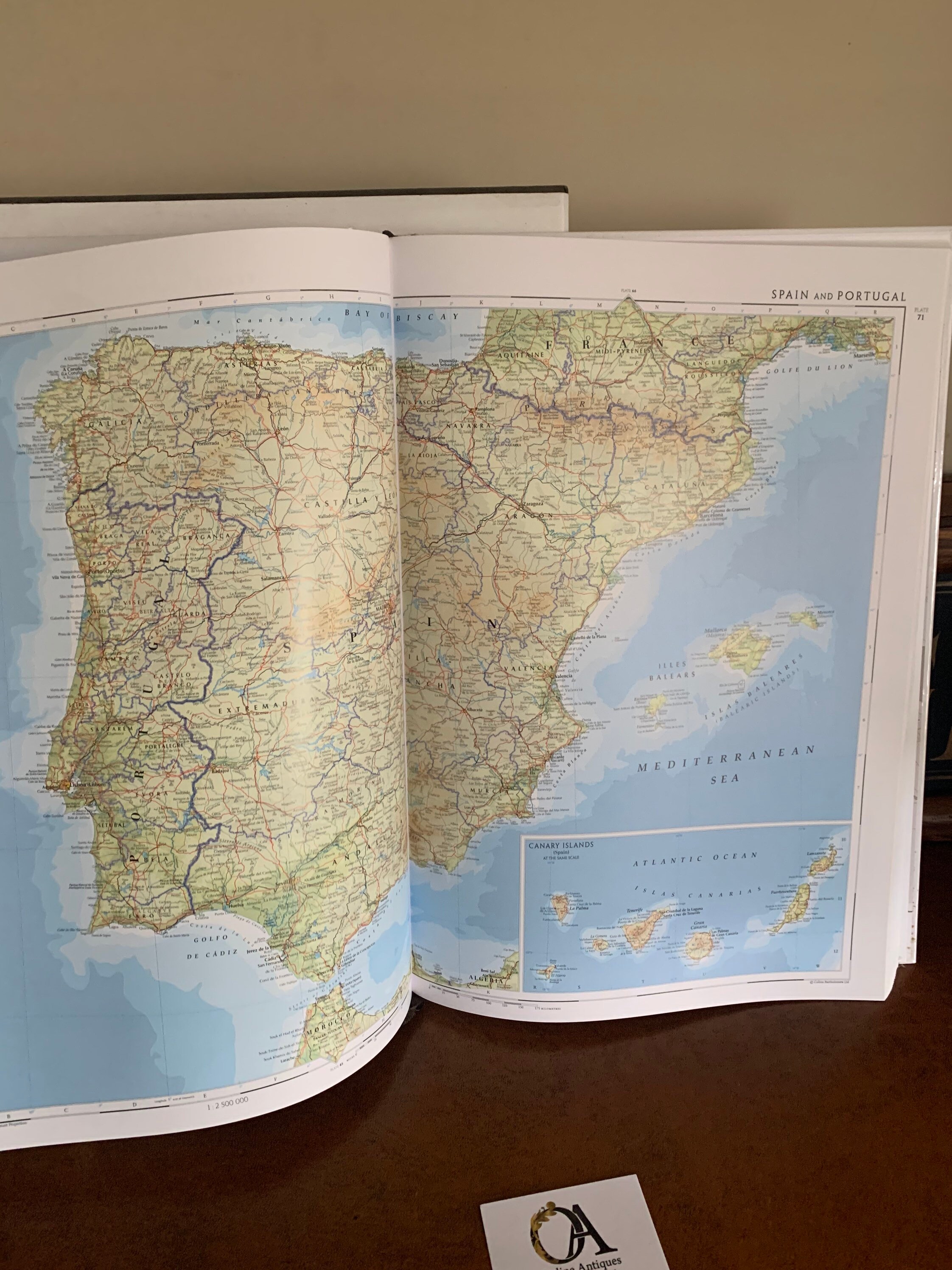 The Times Twelve Edition Comprehensive Atlas Of The World Book In Dust Jacket