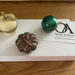 Three Rare Unusual Antique Circa Late 19thC Snuff Boxes