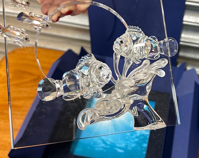 Stunning Swarovski Crystal “Harmony” Wonders of the Sea – SCS 2005 Retired - Boxed