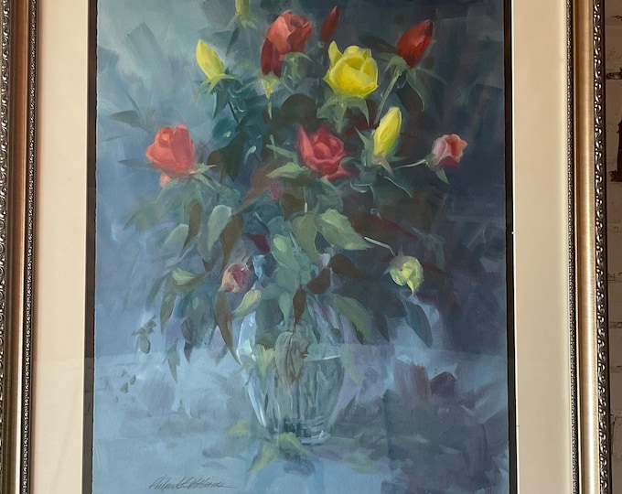 Stunning Giclee Still Life of Flowers by Richard E Williams ‘Fragrant Bouquet’