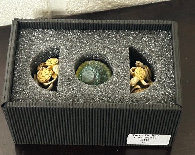Adam Binder "Turtle Delight" Eden Series Limited Edition Box Figurine 535/750