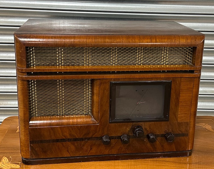 Rare 1936 Marconi All-Wave Superhet 346 Wireless Radio