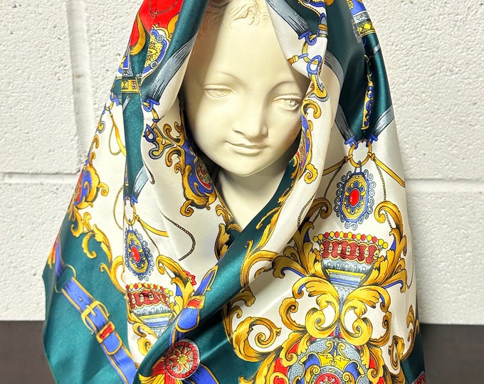 Large Collection of Approx 40 Silk ‘Hermes Style’ and Handmade Scarves