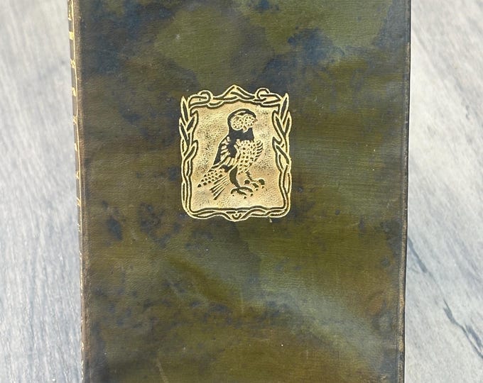 The Temple Classics Leather Bound Book Edited By Israel Gollancz M.A In Memoriam By Alfred Lord Tennyson 1906 - Fifth Edition