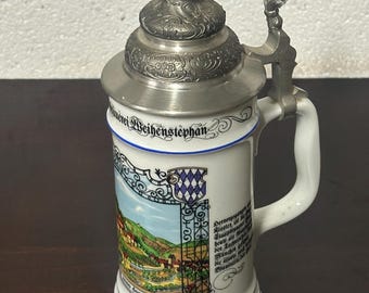 Vintage Rastal Weihenstephan German Beer Stein