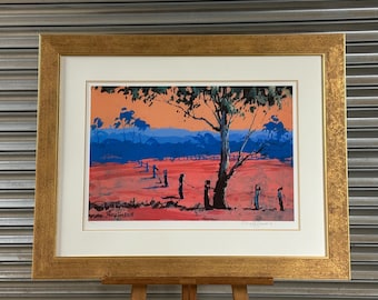 Rolf Harris – ‘Blue Horizons’ Signed Limited Edition Print 59/595 with Certificate of Authenticity