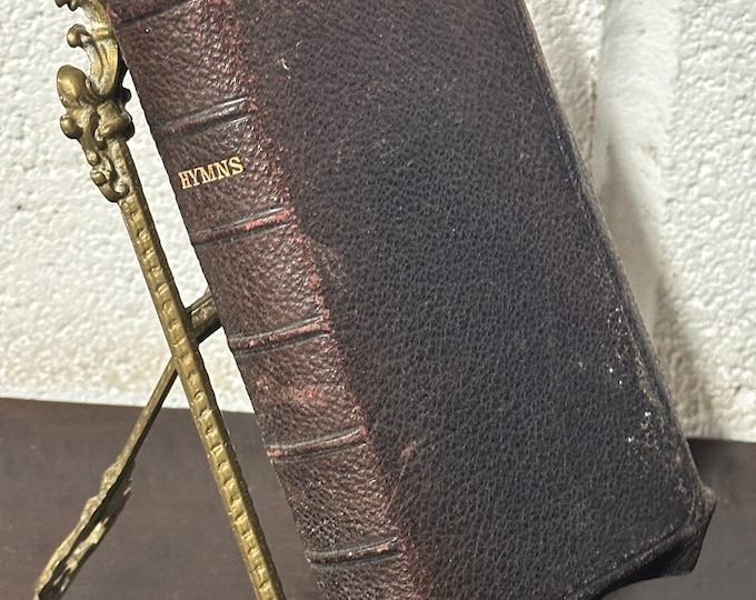 19th Century Antique Hymn Book – Hymns Ancient and Modern – Complete Edition
