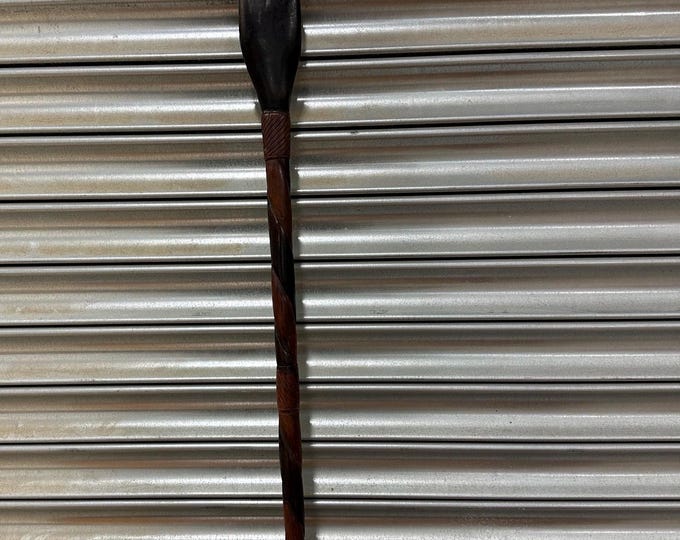 Lovely Original 1970's Handmade African Style ‘Hand’ Walking Hiking Stick