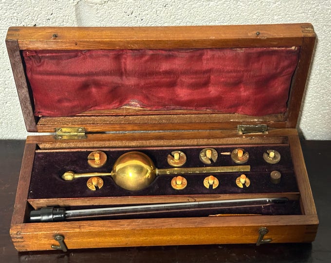 Super Antique Sikes Hydrometer L Lumley & Co Of London - Collectors Piece