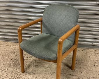 Vintage 1980’s Gordon Russell Beech Desk Office / Dining Chair