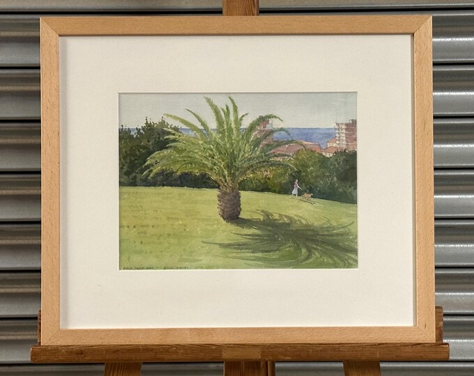 Original Watercolour By David Payne RWS Titled Bondi Sydney