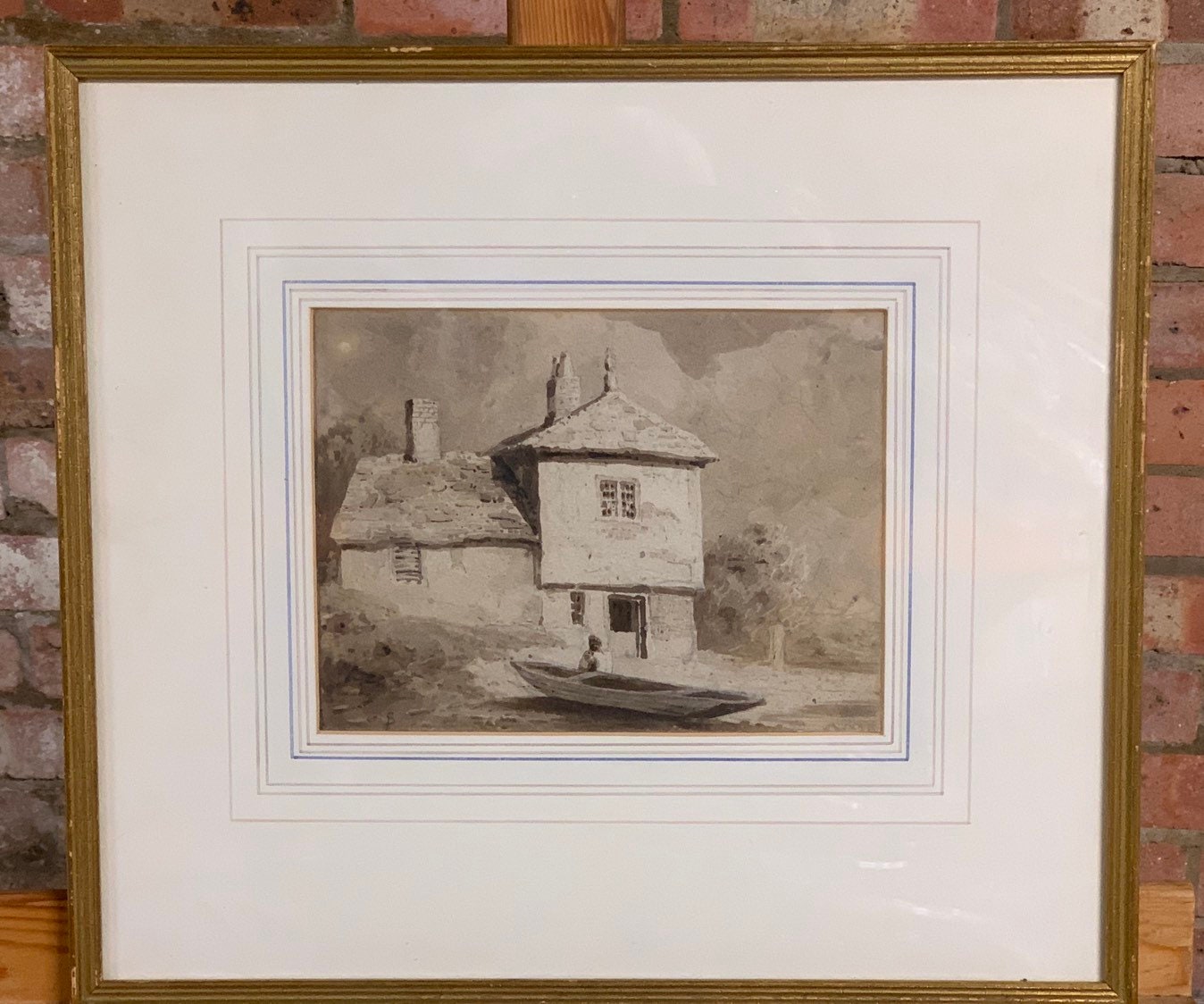 Original Early 19th Century Watercolour by Samuel Prout One of