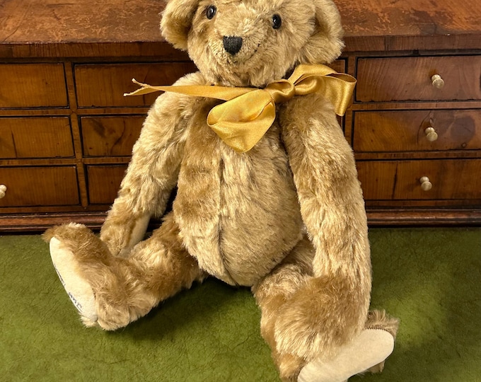Traditional Jane Hills Handmade Jointed Teddy Bear Kings Of Cuddles, Just Bears