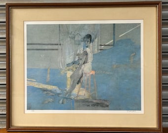 Robert Heindel “Alessandra” Limited Edition Print – Signed & Numbered 135/500 – Framed