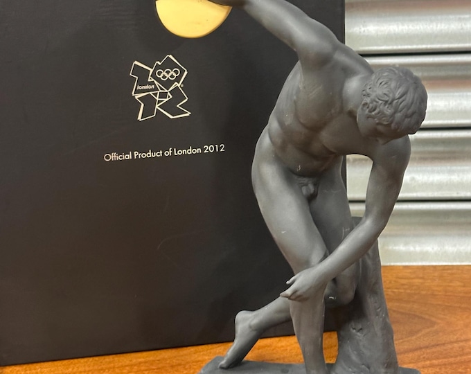 Official Wedgwood Olympian Figure – Discus Thrower (London 2012 Olympics) – With Box