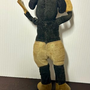 Rare Original Deans Rag Book Co Soft Toy Mickey Mouse c1930. image 7