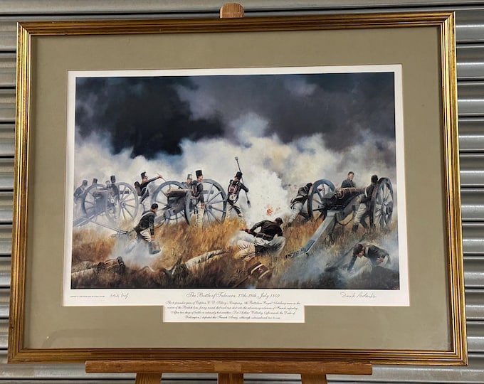Battle of Talavera, 27th-28th July 1809 by David Rowlands, Artist Proof Print