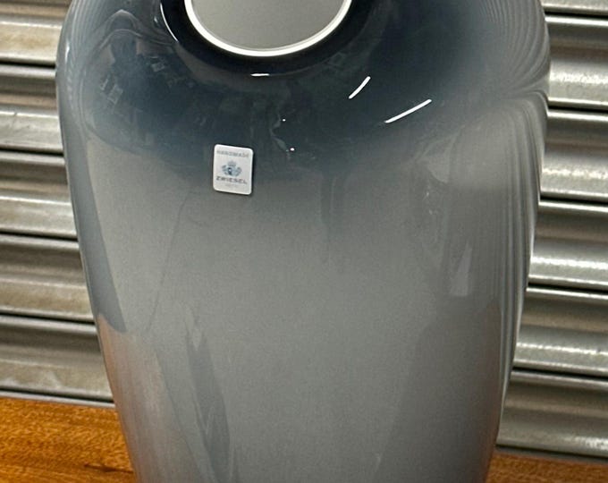 Gorgeous Large Handmade Zwiesel Tami Vase Designed by Michael Boehm