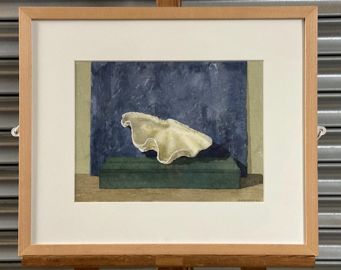Original Watercolour By David Payne RWS Titled Still Life With Shell