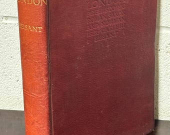 Early London: Prehistoric, Roman, Saxon and Norman Book By Sir Walter Besant - First Edition