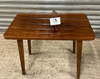 Stunning Antique Circa Early 1900’s Walnut Folding Table