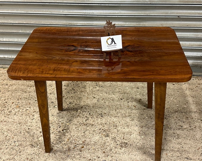 Stunning Antique Circa Early 1900’s Walnut Folding Table