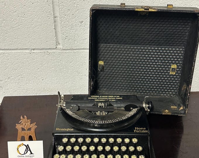 Superb Vintage c1920/30’s Remington Home Portable Typewriter