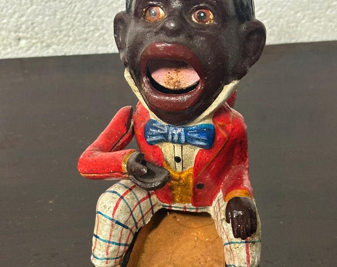 Rare J & E Steven’s Cast Iron Counter Ball Or Dime Skill Game