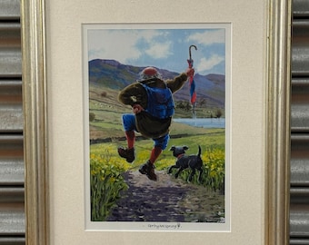Lovely Signed Print Titled Spring Has Sprung, by Jim Taylor - Gift Ideas