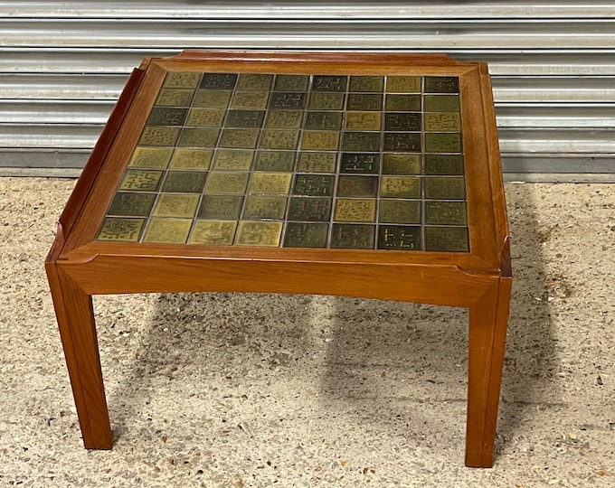 Superb Vintage Danish Teak Coffee Table from Trioh, 1970s