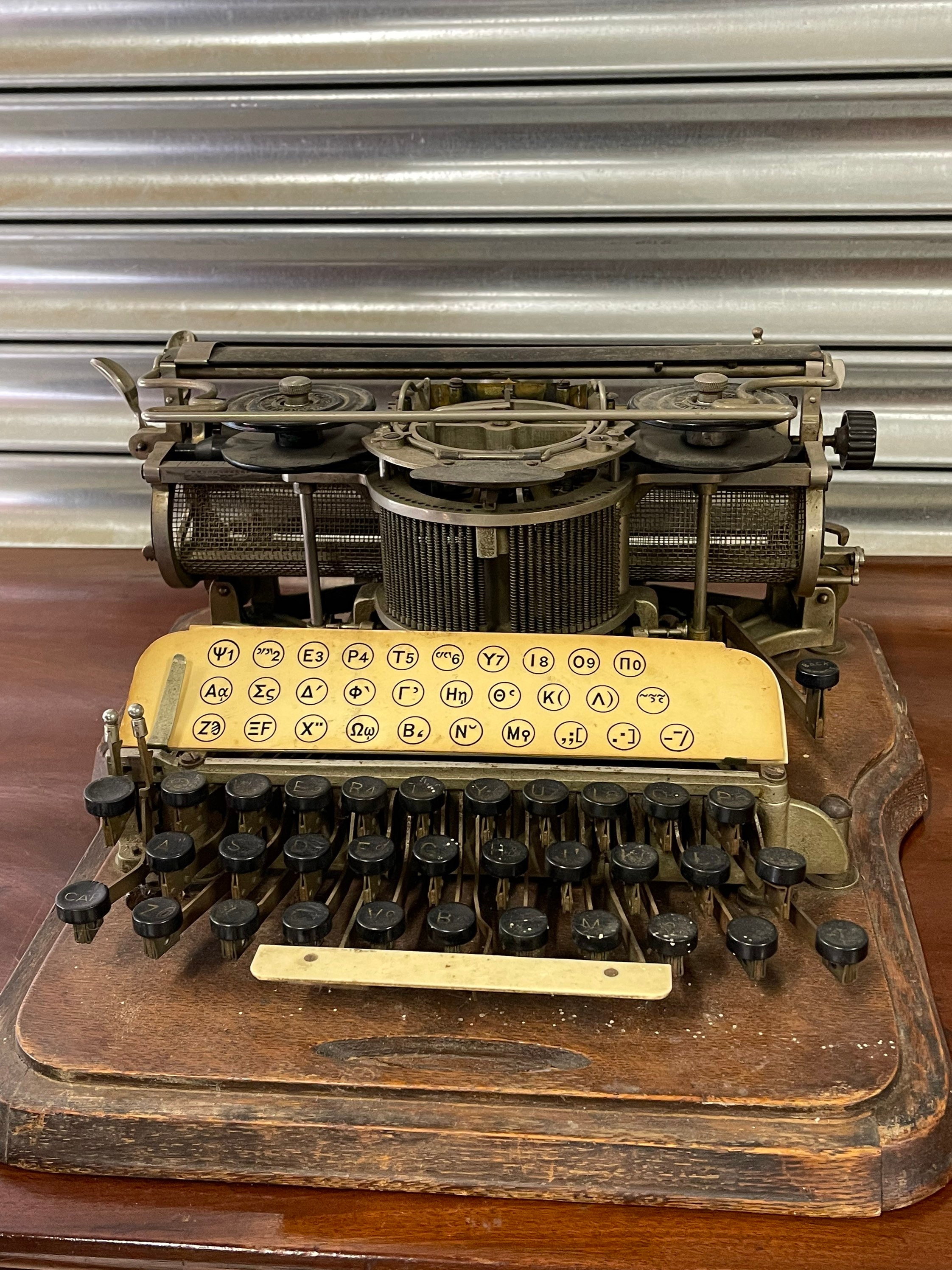 HAMMOND II Gebrauchsanweisung Schreibmaschine Reprint Bedienungsanleitung 