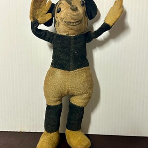 Rare Original Deans Rag Book Co Soft Toy Mickey Mouse c1930. image 10