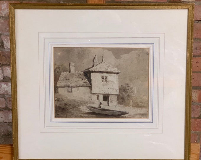Original Early 19th Century Watercolour By Samuel Prout One Of The Masters!!