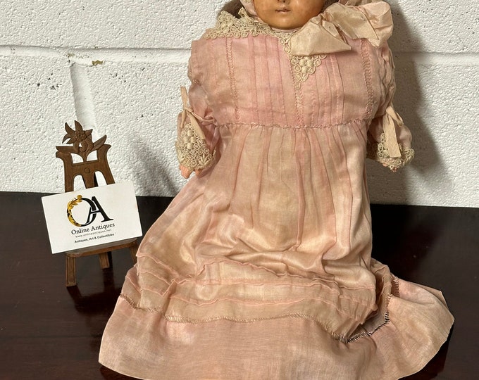 Gorgeous Rare Antique Victorian Doll With Original Victorian Clothes