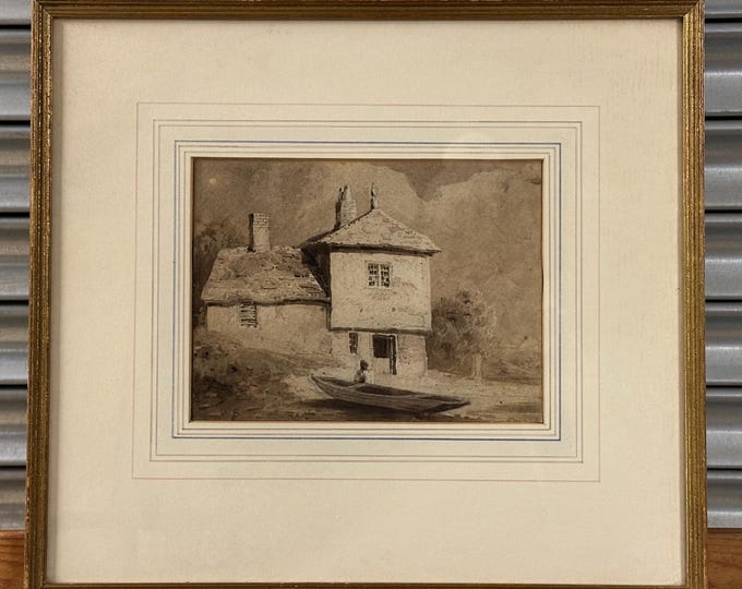 Original Early 19th Century Watercolour By Samuel Prout (1783-1852) One Of The Masters!!