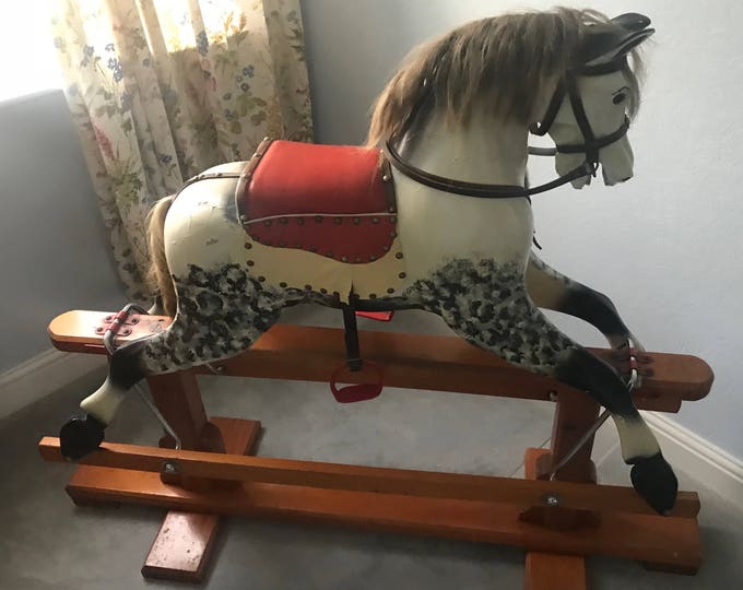Leeway Brothers Vintage Circa 1930’s Rocking Horse