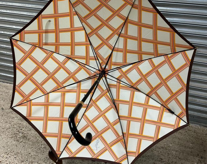 Stunning Original Circa 1960’s/70’s Yves St Laurent Umbrella