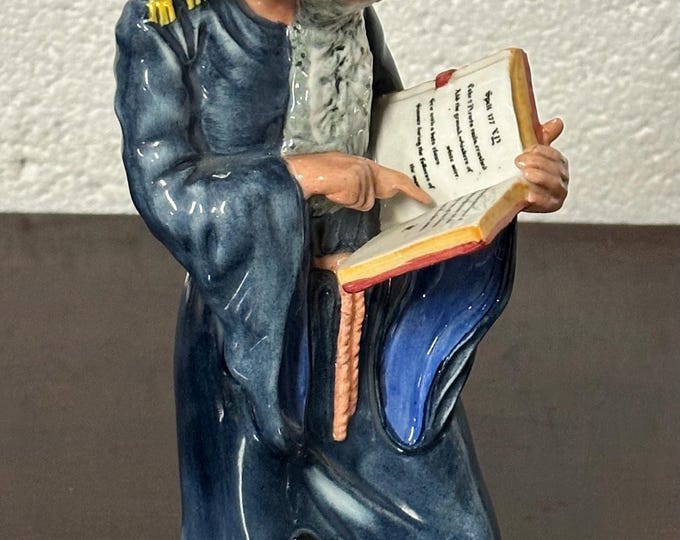 Vintage 1978 Royal Doulton ‘The Wizard’ Porcelain Figurine HN 2877, The Perfect Gift for collectors of Royal Doulton