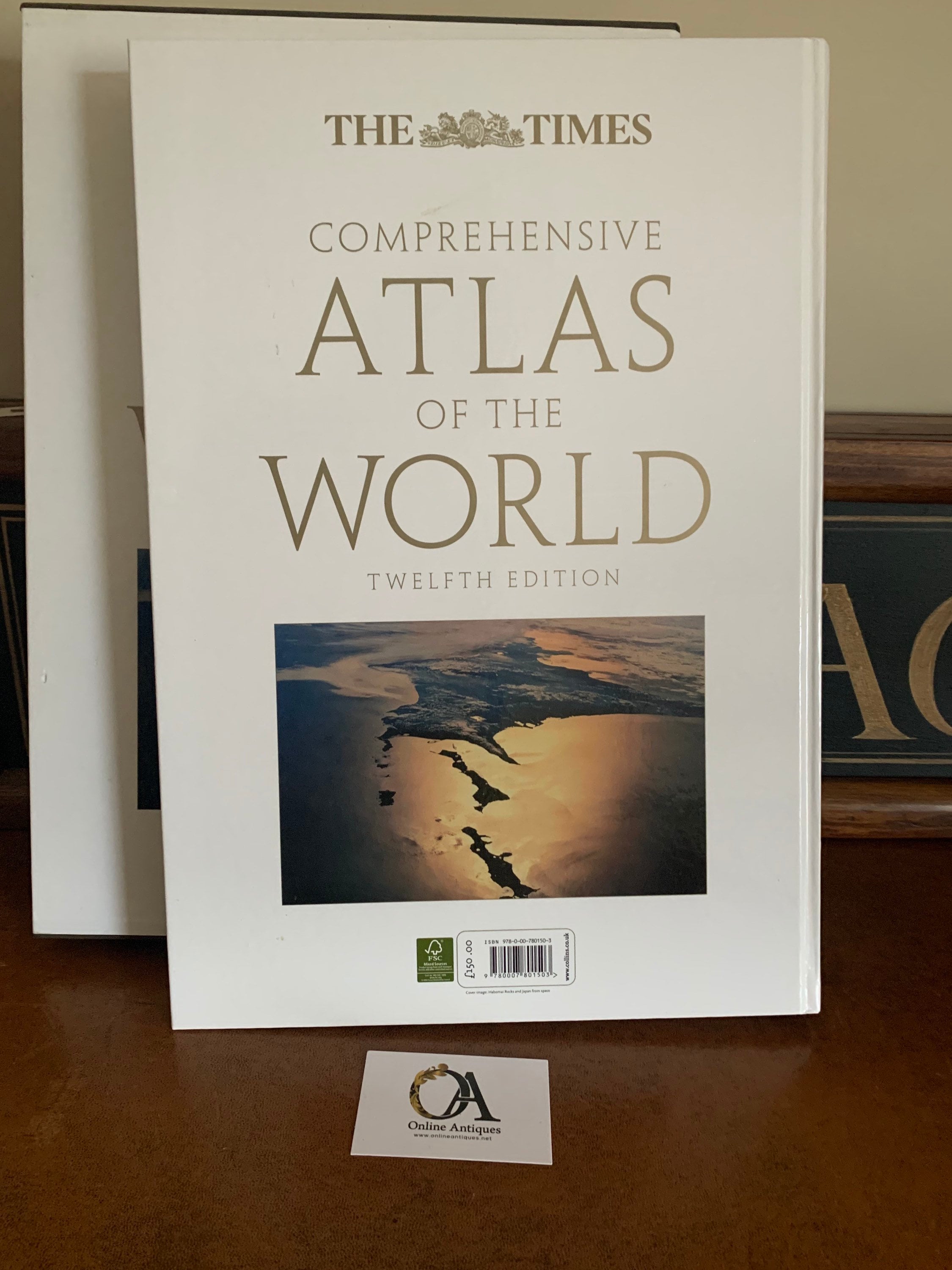 The Times Twelve Edition Comprehensive Atlas Of The World Book In Dust ...